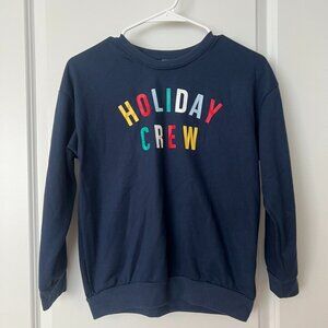 JoySpun Holiday Crew Lightweight Sweater Boy's Size Large 10-12